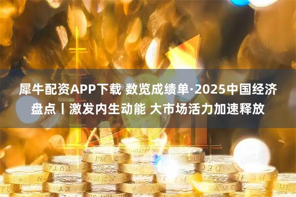 犀牛配资APP下载 数览成绩单·2025中国经济盘点丨激发内生动能 大市场活力加速释放